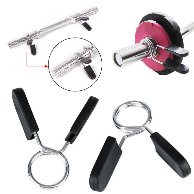 2Pcs 28/30/50MM Spinlock Collars Barbell Collar Lock Dumbell Clips Clamp Weight lifting Bar Gym Dumbbell Fitness Body Building 8