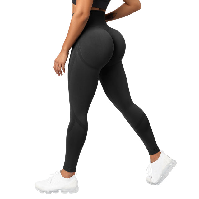 RUUHEE Solid Scrunch Butt Lifting High Wasted Leggings