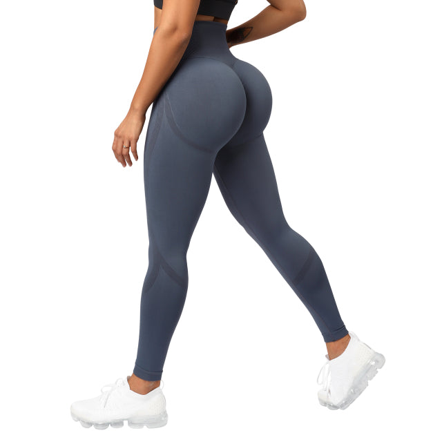 RUUHEE Solid Scrunch Butt Lifting High Wasted Leggings