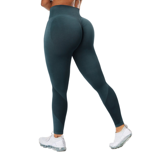 RUUHEE Solid Scrunch Butt Lifting High Wasted Leggings