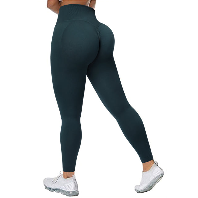 Leggings Women Bubble Butt Leggins Push Up Polyester Slim Sports