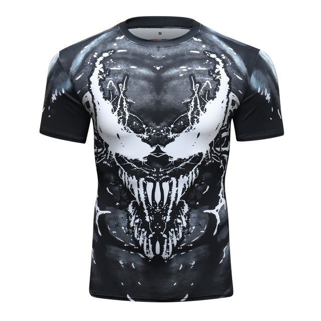 Compression MMA Shirt And Pants Sets Rashguard Muay Thai Mma