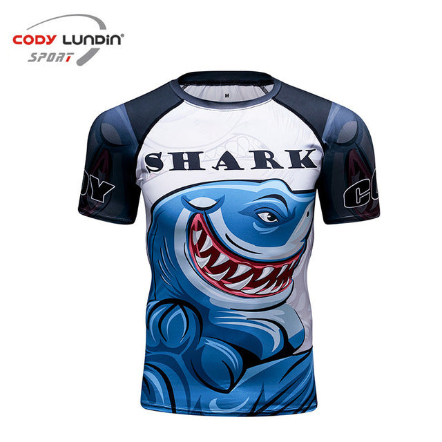 Compression MMA Shirt And Pants Sets Rashguard Muay Thai Mma